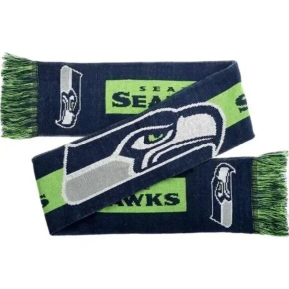Seattle Seahawks Unisex Scarf - Picture 1 of 4